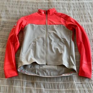 Men’s Endura Windchill Jacket II Red Gray Sz Medium Cycling Biking Outdoors Gear